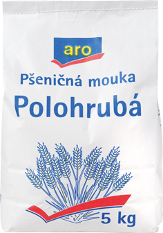 ARO MOUKA PŠENIČNÁ POLOHRUBÁ 5KG