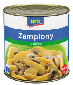 ARO ŽAMPIONY KRÁJENÉ 2650ML