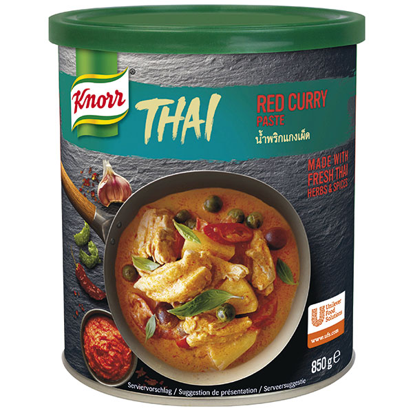 Knorr Thai red curry paste