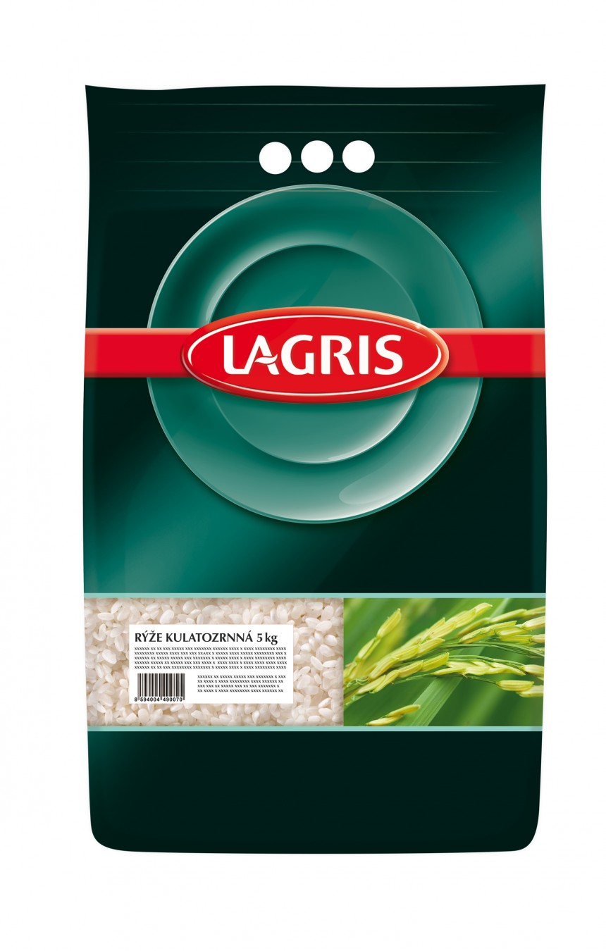 Lagris rýže kulatozrnná 5 kg