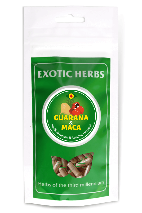 Guarana-Maca mix 50/50 100 kapslí