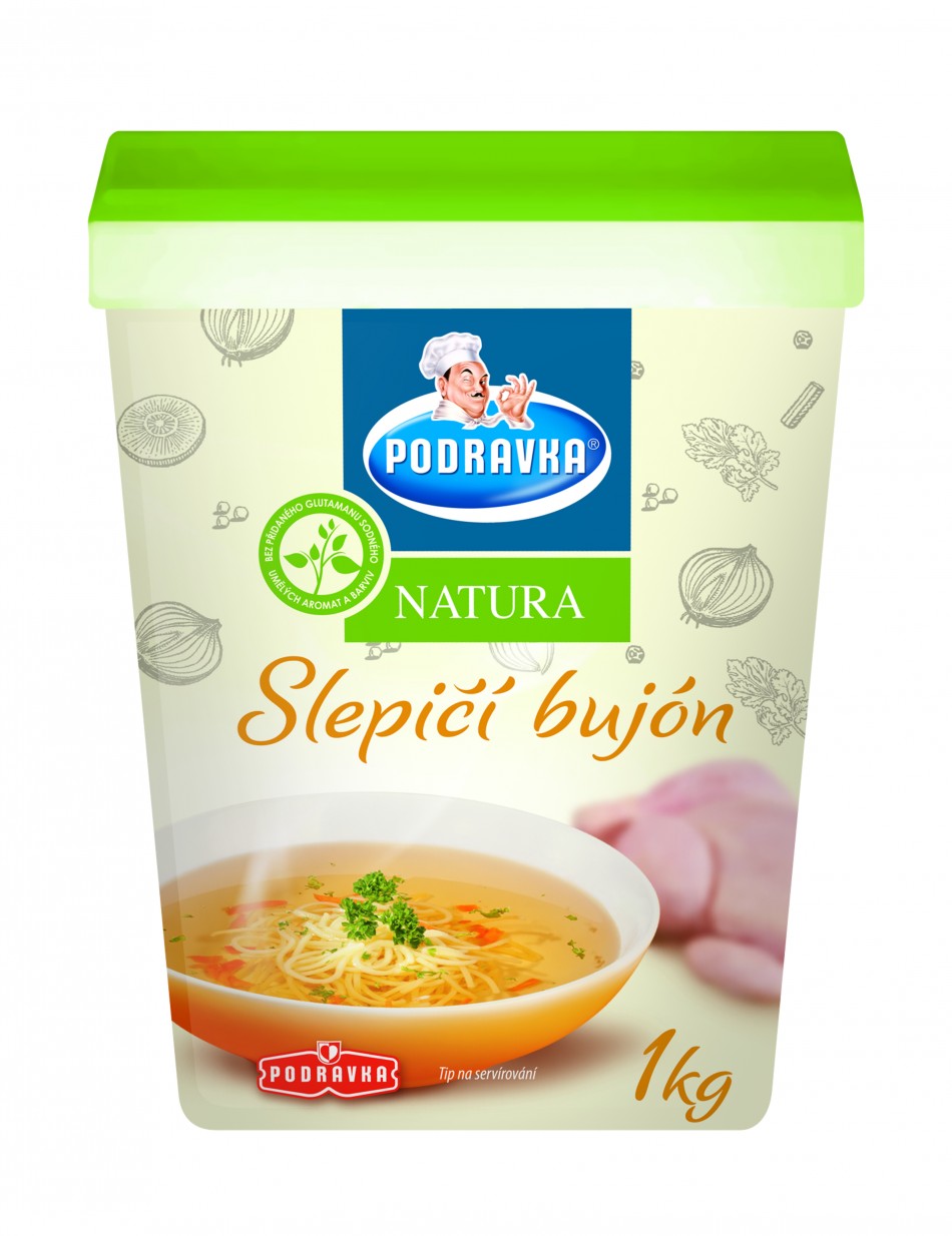 Podravka Natura Slepičí bujón 1 kg